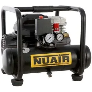 Nuair SIL 244/6 - Elektrischer tragbarer Kompressor - Motor 1.5 PS - 6 l oilless