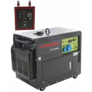 Pramac PMD5000s - Diesel Notstromaggregat 230V - 5 kW - leise - inkl. ATS Notstromautomatik