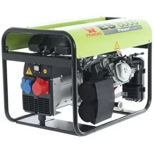 Pramac ES 8000 -  Benzin-Stromerzeuger mit AVR-Regelung 6.6 kW - Dauerleistung 6.6 kW - 400V