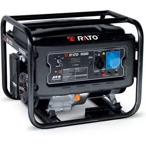 Rato R5500 AVR - Benzin-Stromerzeuger mit AVR-Regelung 5.5 kW - Dauerleistung 5 kW - 230V