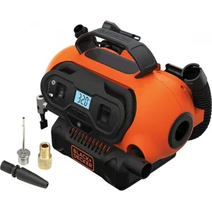 Black & Decker BDCINF18N-QS - Kompressor- Max. Druck 11 Bar - tragbare - ölfreie Luftpumpe