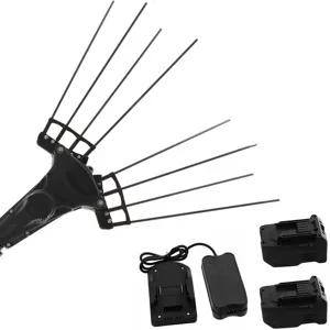 Olivenrüttler mit Lithium-Ionen-Akkus Zanon Albatros PRATIK C/AL 300 - Teleskopschaft 220 - 350 cm - 2x (36V-5Ah)