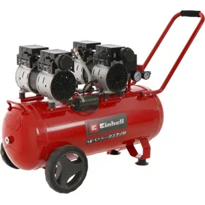 Einhell TE-AC 50 Silent - Leiser Elektrischer Kokompressor mit Wagen