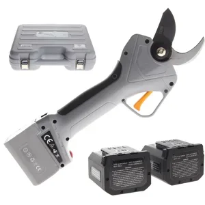 Akku-Baumschere Volpi KV390 - 2 Akkus 21,6 V und 2.5 Ah - Schnittdurchmesser max. 40 mm