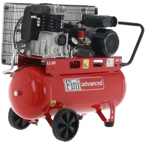 Fini Advanced MK 102-50-2M - Elektrischer Kompressor mit Riemenantrieb - Motor 2 PS - 50 l