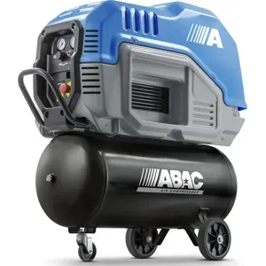 ABAC SPINN D2.2 90W 10 230/50 - Einphasiger schallgedämpfter Schraubenkompressor - 3 PS Motor - 90 Liter