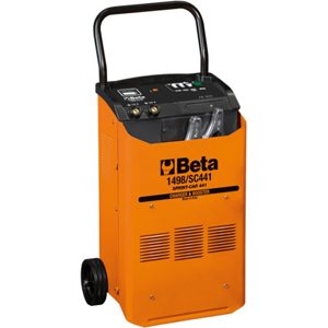 Beta tools Beta 1498/SC441  Akkuladegerät und Starter mit Wagen