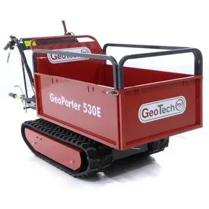 GeoTech Pro Raupendumper GeoPorter 530E mit ausziehbaren Seitenwänden