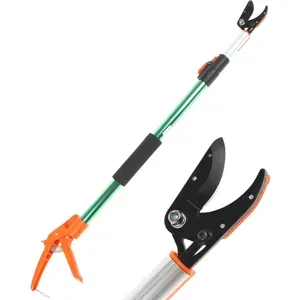 GeoTech FP 80-120 EVO - Teleskop-Baumschere mit Haltefunktion