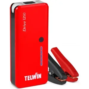 Telwin Drive 1250 - Tragbarer Mehrzweck-Notstarter  - Power Bank