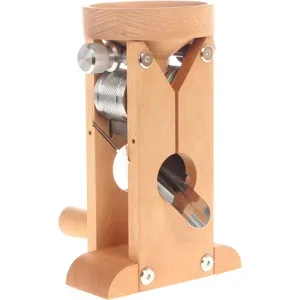 Schnitzer Campo 150g - Handflockenquetsche aus Buche mit Edelstahlwalzen
