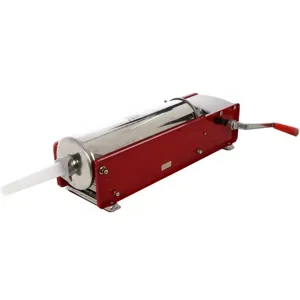 Tre Spade Mod. 15 Rosso - manueller Wurstfüller 15 Kg - 2 Geschwindigkeiten