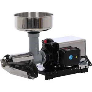 Tomatenpresse Reber 70100N INOX - N.3 - Profi Induktionsomotor 450 W