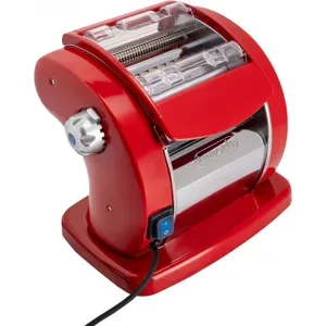 Imperia PastaPresto Classica rot - Elektrische Nudelmaschine aus Edelstahl
