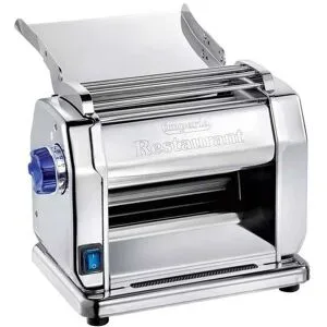 Imperia New Restaurant Professional Ruvida - Elektro Nudelmaschine aus Edelstahl 160 W