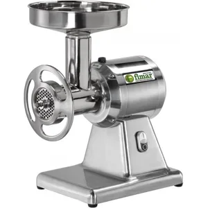 Fimar TC22SN  Elektrischer Fleischwolf  230 V  1,5 PS  Schneideeinheit aus Edelstahl  Ohne Rückwärtslauf