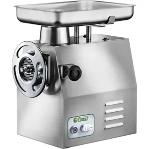 FIMAR TC32RS - Elektrischer Fleischwolf - 230 V - 3 PS - Schneideeinheit aus Aluminium - mit Rückwärtslauf