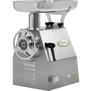Fama Industrie FAMA TI22R - Elektrischer Fleischwolf  - Gehäuse aus Edelstahl - Schneideeinheit aus Gusseisen - 400 V