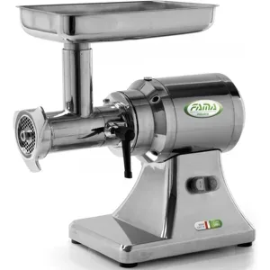 Fama Industrie FAMA TSK22 UNIKO - Elektrischer Fleischwolf - Gehäuse aus Aluminium - Schneideeinheit aus Edelstahl - 400 V