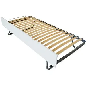 ABC MEUBLES Schubladenbett 90x190 aus massiver Buche - Weiß