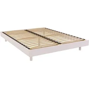 ABC MEUBLES Lattenrost 160x200 Kit France aus Massivholz - Weiß