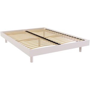 ABC MEUBLES Lattenrost 140x200 Kit Noé aus Massivholz - Weiß