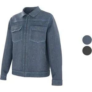 LIVERGY® Herren Jeansjacke, aus reiner Baumwolle
