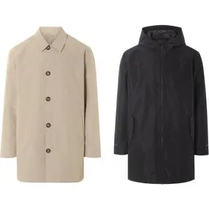 LIVERGY® Herren Trenchcoat, mit Gehschlitz