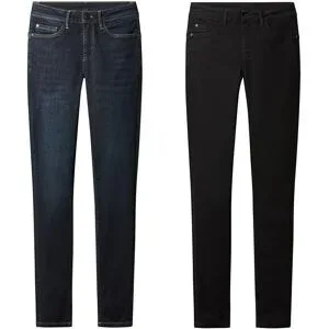 ESMARA® Damen Jeans, Super Skinny, normale Leibhöhe, mit Po-Push-up-Effekt