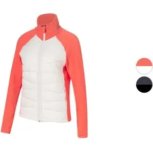 CRIVIT Damen Jacke, vorderer Teil aus gestepptem Material