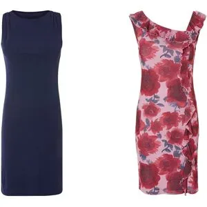 ESMARA® Damen Kleid, figurbetont geschnitten