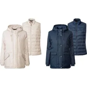 ESMARA® Damen 3-in-1-Allwetterparka mit Weste