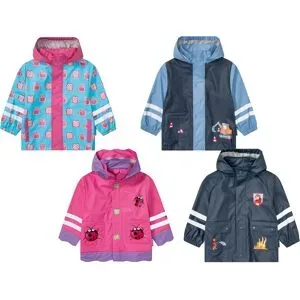 PLAYSHOES Baby Kleinkinder Regenjacke, wind und wasserdicht