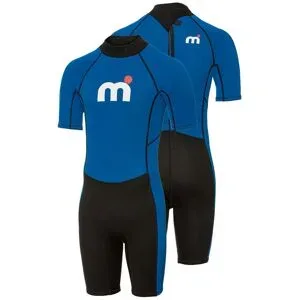 MISTRAL Neoprenanzug Shorty, kurz, mit Reißverschluss am Rücken, blau/schwarz