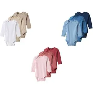 LUPILU® Baby-Wickelbodys, 3 Stück