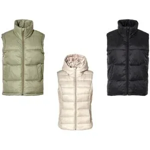 ESMARA® Damen Steppweste, wasserabweisendes Obermaterial