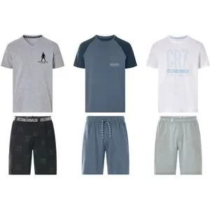CR7 Christian Ronaldo Herren Shorty Pyjama, 2-tlg.