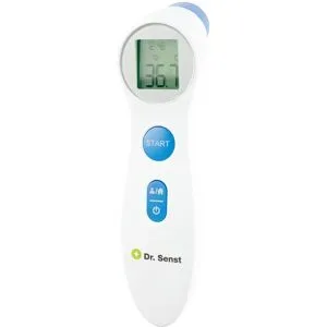 DR. SENST Stirn-Thermometer, 2in1, mit Infrarot-Sensor