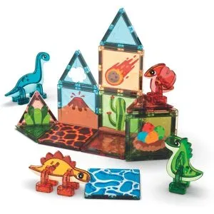 Geomag Magnetic Tiles »Dino World 25«