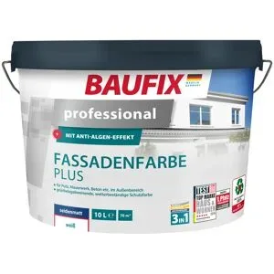 BAUFIX professional Fassadenfarbe Plus, 10 Liter