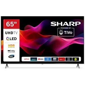 Sharp 65HM5745E QLED Fernseher 65 Zoll Smart TV by TiVo 4K UHD Fernseher mit HDR Dolby Vision