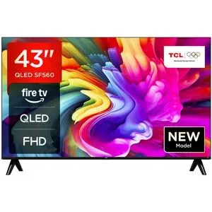 TCL SF560 QLED Fernseher Fire TV Full HD Smart TV HDR Fernseher Alexa Triple-Tuner, 43 Zoll