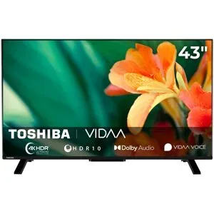 Toshiba 43UV2363DA Fernseher 43 Zoll Smart TV VIDAA 4K UHD, HDR, Triple-Tuner, LED TV