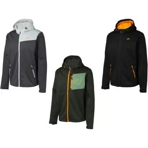CRIVIT Herren Softshell-Jacke aus 3-lagigem Softshell-Material