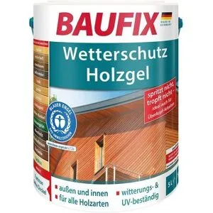 BAUFIX Wetterschutz-Holzgel, seidenglänzend