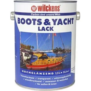 WILCKENS Boots- und Yachtlack, 2,5 Liter, hochglänzend