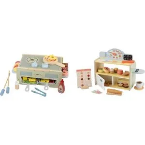 LUPILU® Tischgrill 2 in 1 / Bäckerei und Cafe