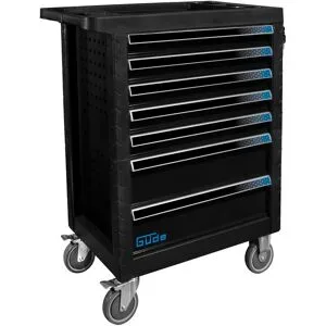 GÜDE Werkstattwagen »GW7 Black Line« mit 226-teiligem Werkzeugset