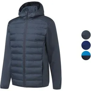 CRIVIT Herren Hybridjacke mit Kapuze
