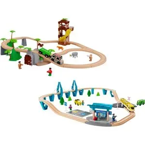 PLAYTIVE Eisenbahn-Set »Dschungel / Passagierzug«, Streckenlänge max. 2,8 m